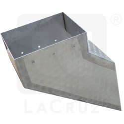 BASP90SLCX - Rallonge extracteur superieur gauche Braud 9000 - LaCruz - Inox