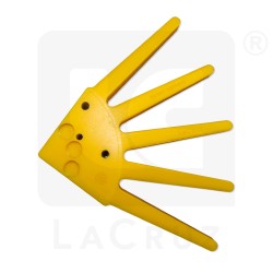 INTAPO54G - Pièce de rechange pour bineuses à doigts pour viticulture - Ø 54 cm - version jaune
