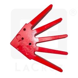 INTAPO54R - Pièce de rechange pour bineuses à doigts pour viticulture - Ø 54 cm - version rouge